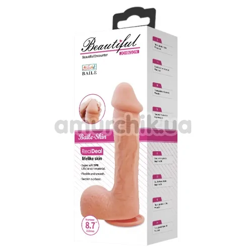 Фалоімітатор Beautiful Encounter Johnson, тілесний