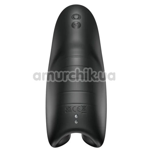 Мастурбатор с вибрацией Snail Vibe Evo, черный