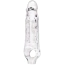 Насадка на пенис Size Up 3 Inch See-Thru Penis Extender With Pleasure Dots & Ball Loop, прозрачная - Фото №2