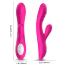 Вибратор с подогревом Boss Series Rabbit Vibrator Spark, розовый - Фото №3