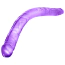 Двокінцевий фалоімітатор B Yours 16 Inch Double Dildo, фіолетовий - Фото №3