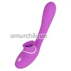 Вібратор кліторальний і точки G 2 Function Bendable Vibe, фіолетовий - Фото №1