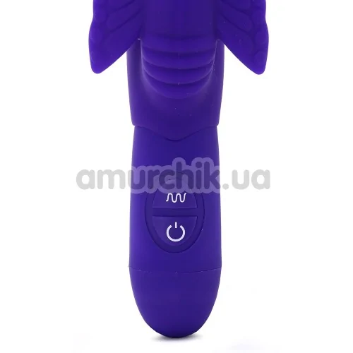 Вибратор Posh 10-Function Silicone Fluttering Butterfly, фиолетовый