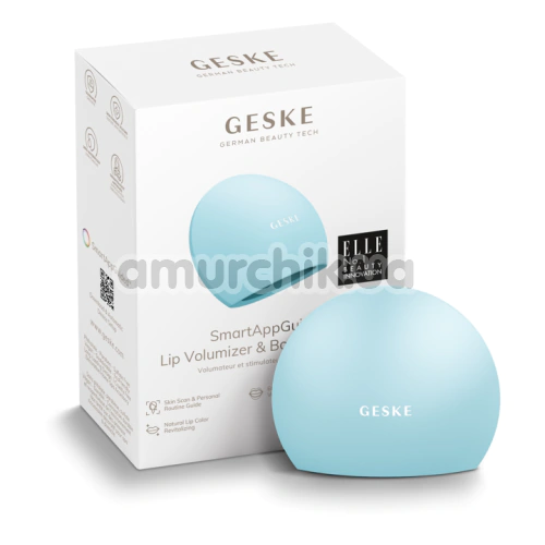 Устройство для увеличения объема губ Geske Lip Volumizer & Booster Big 4 in 1, бирюзовое