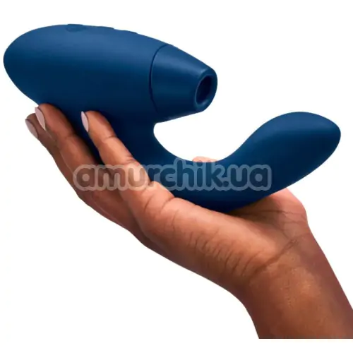 Вибратор Womanizer Duo 2, синий