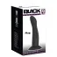 Анальна пробка Black Velvets Plug Silicone 3.6, чорна - Фото №8