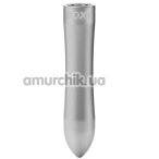 Клиторальный вибратор Doxy Bullet Vibrator, серебряный - Фото №1