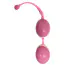 Вагинальные шарики Hi Basic Geisha Lastic Double Balls II, розовые - Фото №2