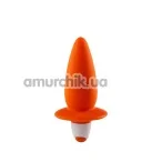 Анальна пробка з вібрацією My Favorite Vibrating Analplug, помаранчева - Фото №1