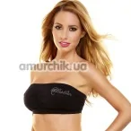 Топ Seamless Bling Tube Top, черный - Фото №1