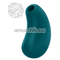 Симулятор орального секса для женщин с вибрацией Fun Factory Cherie, зеленый - Фото №1