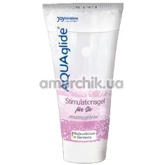 Возбуждающий гель-лубрикант Aquaglide Stimulating Gel For Her, 25 мл - Фото №1