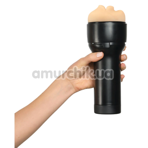 Набір Kiiroo Feel Mouth Interactive Suction Device + Stroker PBC: мастурбатор + інтерактивна насадка, тілесний