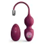 Вагинальные шарики с вибрацией Dorcel Love Balls, бордовые - Фото №2