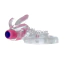 Эрекционное кольцо c вибрацией Boss Series EasyLove Vibro Cock Ring Tongue, прозрачное - Фото №6