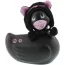 Клиторальный вибратор I Rub My Duckie Hoodie Black, черный - Фото №1