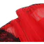 Комплект Star Night Tender Bow Mesh Garter Belt, червоний: пояс для панчіх + трусики-стрінги - Фото №15