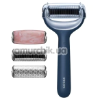 Массажер-роллер для лица и тела с микроиглами Geske MicroNeedle Face & Body Roller 9 in 1, синий - Фото №1