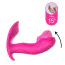 Вибратор с пульсацией и подогревом Foxshow Silicone Panty Vibrator And Pulsator, розовый - Фото №8