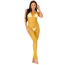 Сукня Leg Avenue Never Enough Backless Maxi Dress, жовта - Фото №1