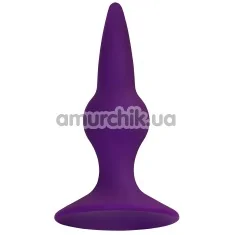 Анальная пробка ToDo Anal Plug Klapsy, фиолетовая - Фото №1