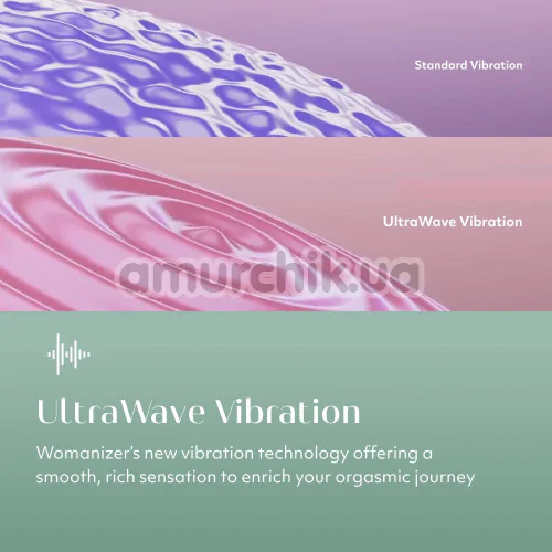 Клиторальный вибратор Womanizer Vibe, бирюзовый