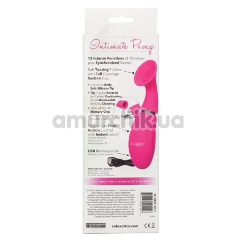 Симулятор орального секса Intimate Pump, розовый