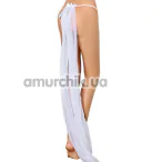 Трусики-стринги со шлейфом Star Night Bride Panties, белые - Фото №1