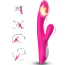 Вибратор с подогревом Boss Series Rabbit Vibrator Spark, розовый - Фото №6