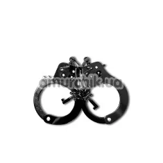 Наручники Anodized Cuffs, чорні - Фото №1
