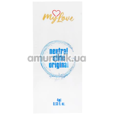 Лубрикант MyLove Neutral Slide Original, 4 мл - Фото №1
