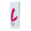 Вибратор с подогревом FoxShow Silicone 7 Function Vibrator Rabbit, розовый - Фото №5