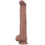 Фаллоимитатор Dual-Layered Silicone Nature Cock LV411301, светло-коричневый - Фото №2