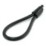 Эрекционное кольцо Silicone Stud Lasso, черное - Фото №4