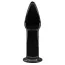Анальная пробка Love Toy Glass Romance Dildo GS12, черная - Фото №1