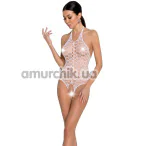 Боди Passion Free Your Senses Erotic Line BS087, белое - Фото №1