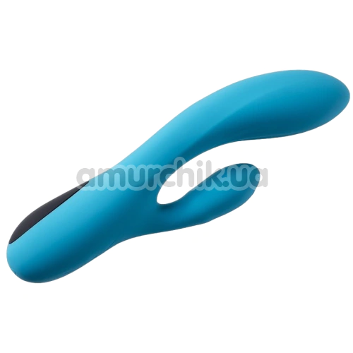 Вібратор Virgite Vibes Dual Vibrator V1, блакитний