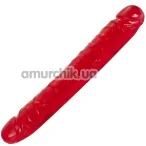 Двуконечный фаллоимитатор Vivid Essentials, 30 см - Фото №1