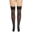 Чулки Star Night Lace Stockings With Line, черные - Фото №3