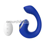 Вибратор для клитора и точки G Lust Ripple Meteor, синий - Фото №1