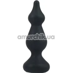 Анальная пробка Adrien Lastic Amuse Black S, черная - Фото №1