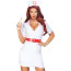 Костюм медсестри Leg Avenue TLC Nurse Women's Costume, білий: сукня + чепчик - Фото №2