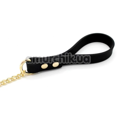 Кляп з повідцем Roomfun Silicone Locking Bit Gag, чорний