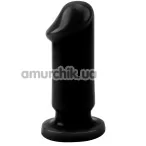 Анальна пробка Rubicon Evil Dildo Plug S, чорна - Фото №1