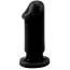 Анальна пробка Rubicon Evil Dildo Plug S, чорна - Фото №1