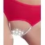 Трусики-стринги Briefs with Pearls 2310023, красные - Фото №4