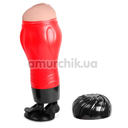 Мастурбатор Crazy Bull Maurice Vagina 00900T47N, червоний