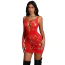 Платье Star Night Open Thin Mini Dress, красное - Фото №1