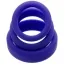 Набір з 3 ерекційних кілець A - Toys Cock Rings Set 768015, фіолетовий - Фото №3