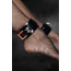 Фіксатори для ніг Kinky Diva High Gloss Bondage Ancle Cuffs, чорні - Фото №4